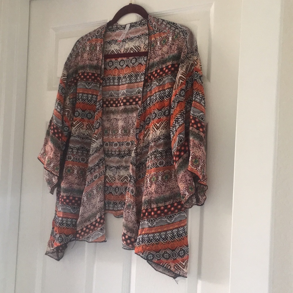 Multi Patterned Cardigan